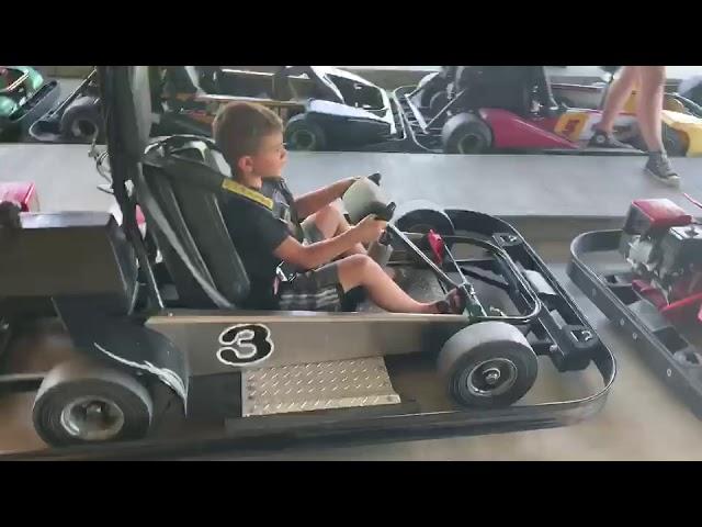 Javie lents Jr first gokart drive 2020