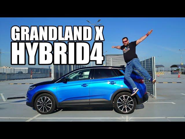 Opel Grandland X Hybrid4 - 300 hp AWD PHEV SUV (ENG) - Test Drive and Review