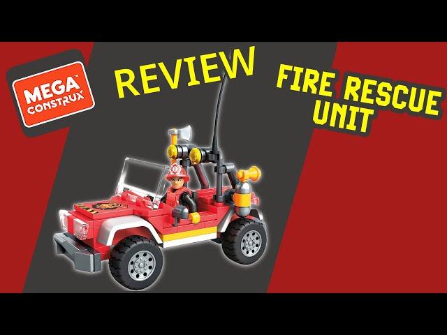 Fire Rescue Unit - MEGA CONSTRUX - GLK53 - Unboxing, Aufbau, Fazit - Deutsch / German