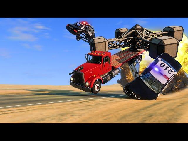 THE ESCAPE OF DESTRUCTION - A BeamNG.Drive Action Movie