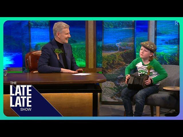 Toy Show star Sheamie returns | The Late Late Show St Patrick's Special