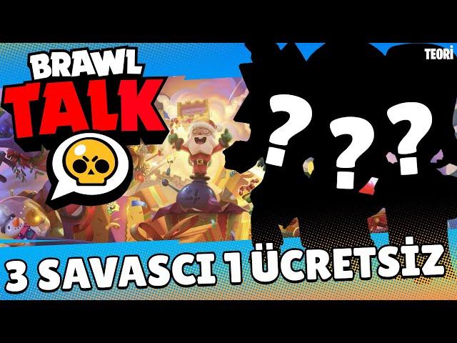 BRAWL TALK  3 YENİ KARAKTER 1'İ ÜCRETSİZ, ÜCRETSİZ ÖDÜLLER, SÜPER KAHRAMANLAR - Brawl Stars Teori