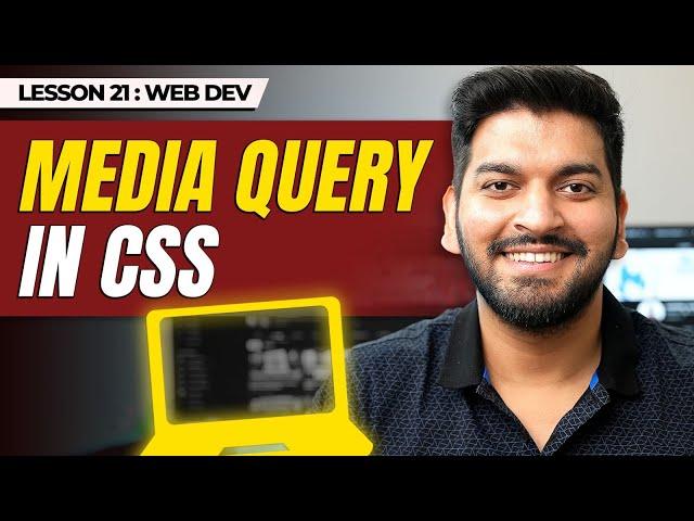 CSS Media Queries and Custom Variables Explained || Episode - 21