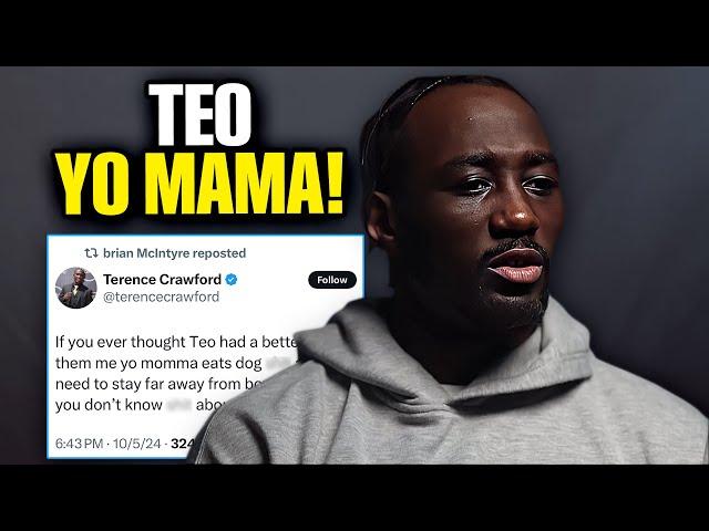 Terence Crawford ABUSES Teofimo Lopez over resume comparisons