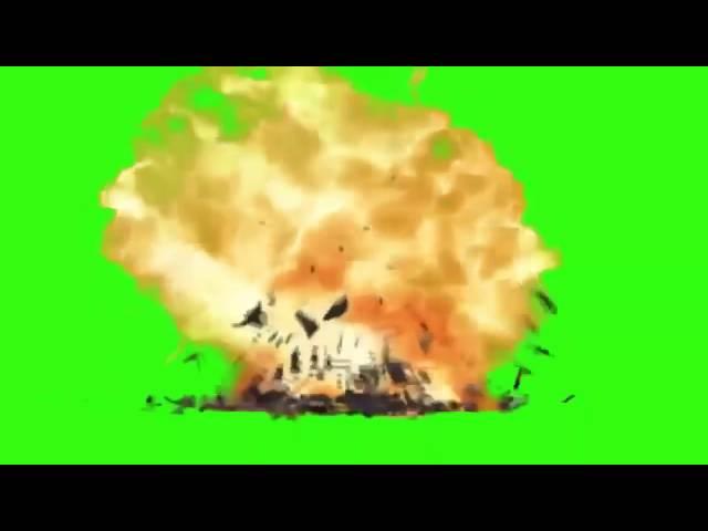 MLG Green Screen Explosion 1 ВЗРЫВ ФУТАЖ 1