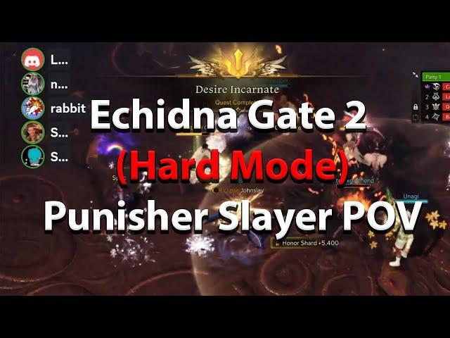 Echidna Gate 2 (Hard Mode) Punisher Slayer POV