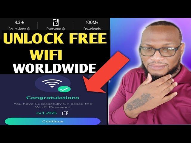 Unlock free WiFi anywhere WiFi Master