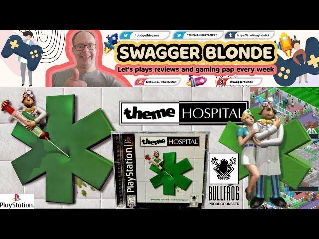 Swagger Blonde Let's Play Theme Hospital PlayStation 1 Greenpool Part 2