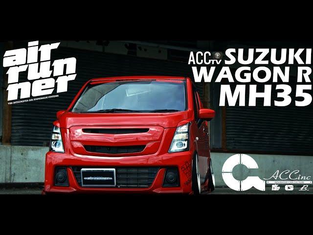 ACCtv エアーランナー Kカー ワゴンR MH35 エアサス