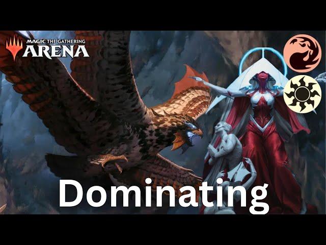 I Beat the 3 BEST DECKS in Standard - Big Boros Dragonhawk | MTG Arena Standard