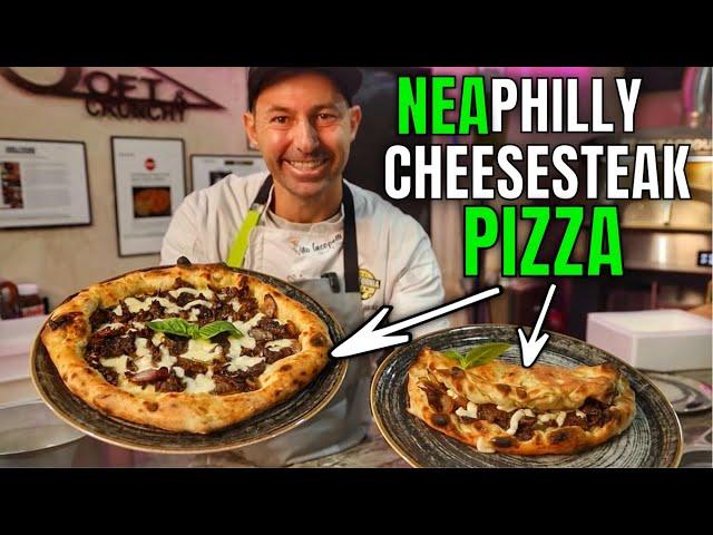 Neapolitan Pizza Fusion Philly Cheesesteak | It’s Possible!?