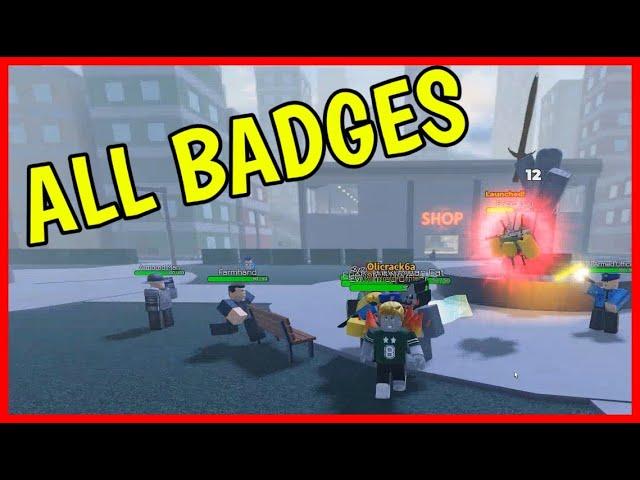 KILL NPCS with DOOM MUSIC ALL BADGES Roblox