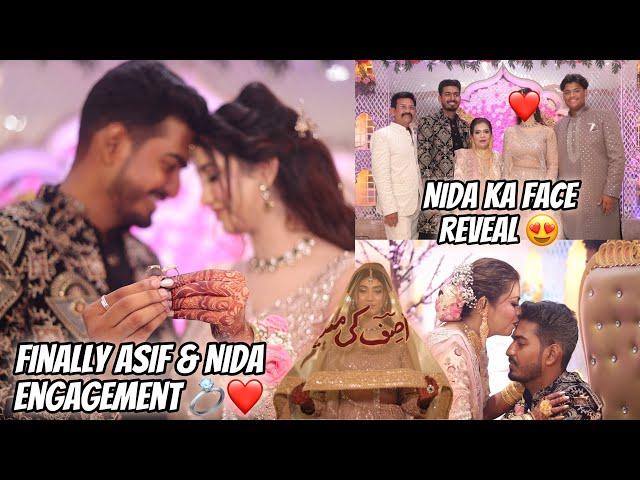 Finally Asif & Nida Engagement ️ | Nida Ka Face Reveal Hogaya  | Mai Hogayi Emotional  | Engaged