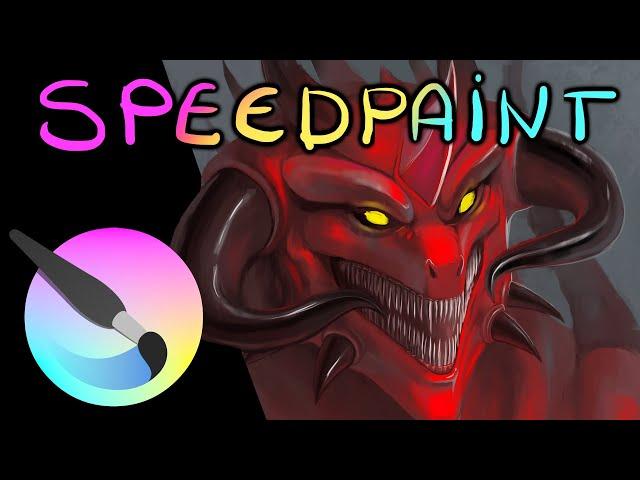 Diablo 2 speedpaint - tutorial - digital painting