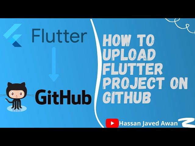 How to upload Flutter project on GitHub | Urdu/Hindi