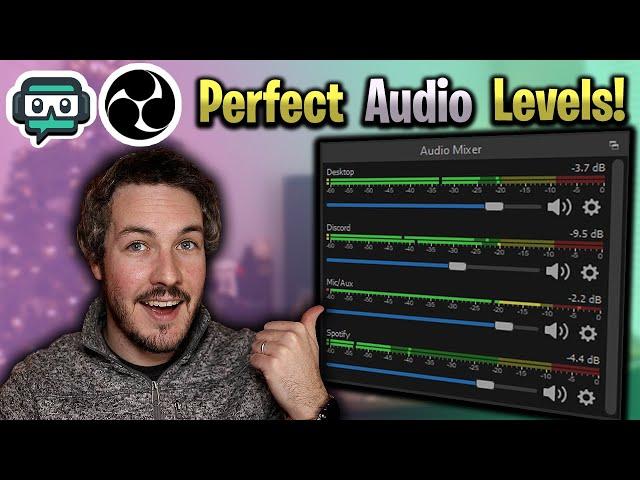 How to get PERFECT Audio Levels in OBS and Streamlabs OBS