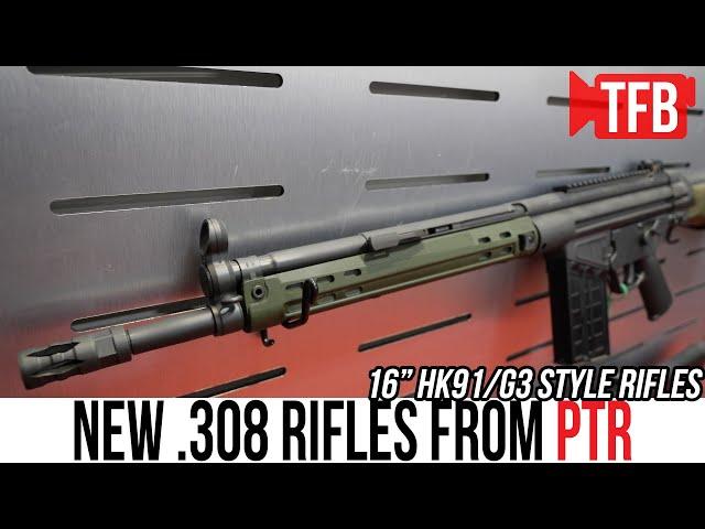 New PTR-91 HK91/G3 Style .308 Rifles from PTR [SHOT Show 2020]