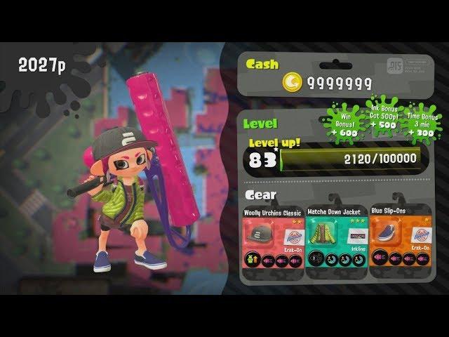 Splatoon 2 - Turf War - Reaching Level 83 Star