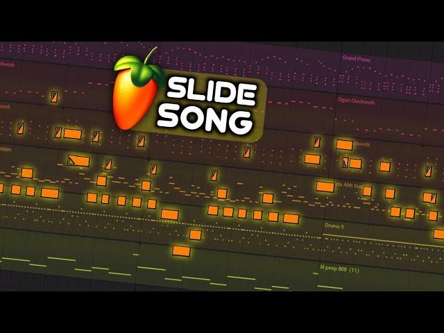 Finally i can make a slide song, thankyou FL Studio Mobile 