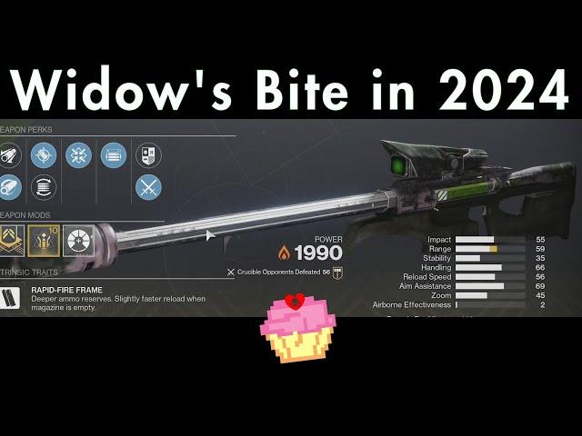 Widow's Bite, but I can aim better than in 2017