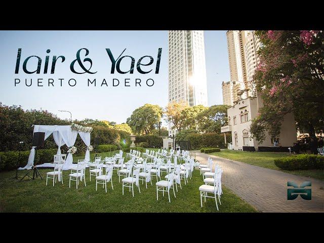 Boda de Iair & Yael en Puerto Madero!