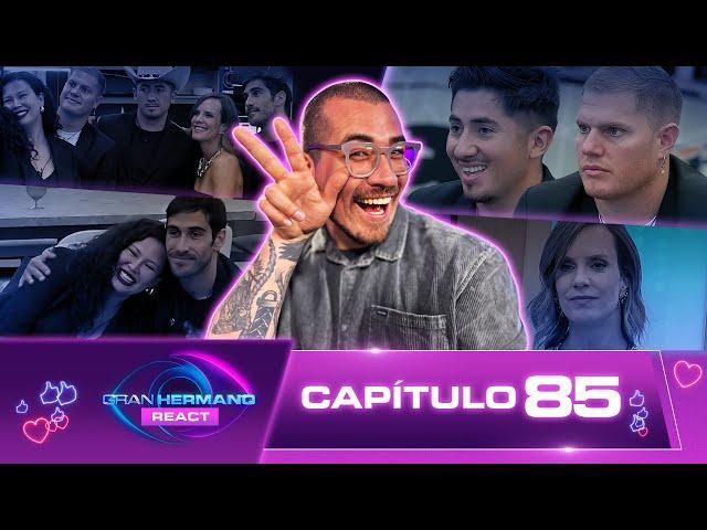 CAPÍTULO 85️ GRAN HERMANO TEMPORADA 2 REACT CON CLAUDIO MICHAUX