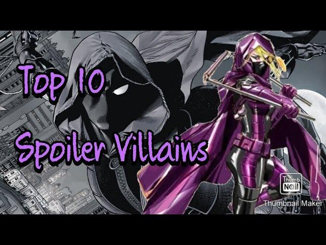 Top Ten Stephanie Brown Villains