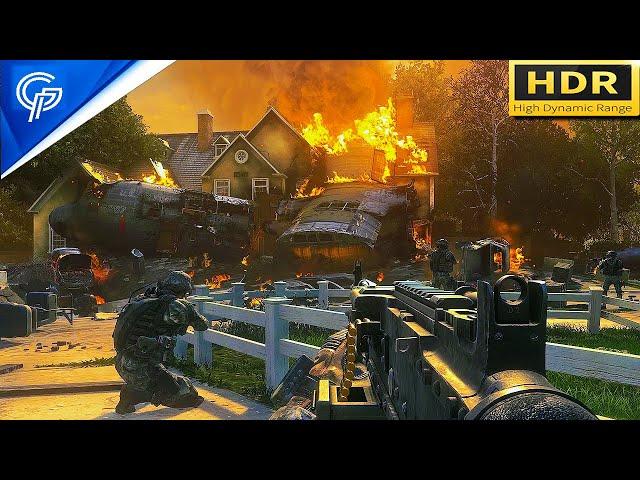 HOUSE TO HOUSE Veteran Difficulty REALISTIC IMMERSIVE Gameplay 60FPS HDR | Call of Duty