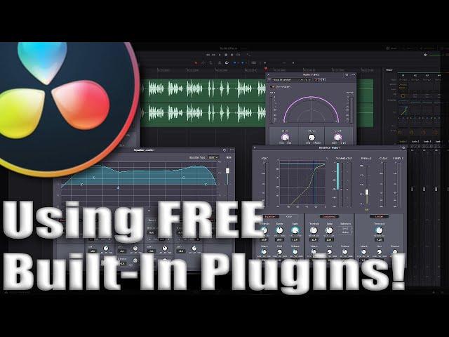 Improve Your Audio In DaVinci Resolve - Using The FREE Built In Plugins To Get Professional Sound