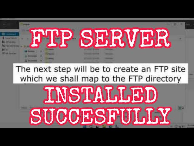 How to Install FTP Server on Windows Server 2022