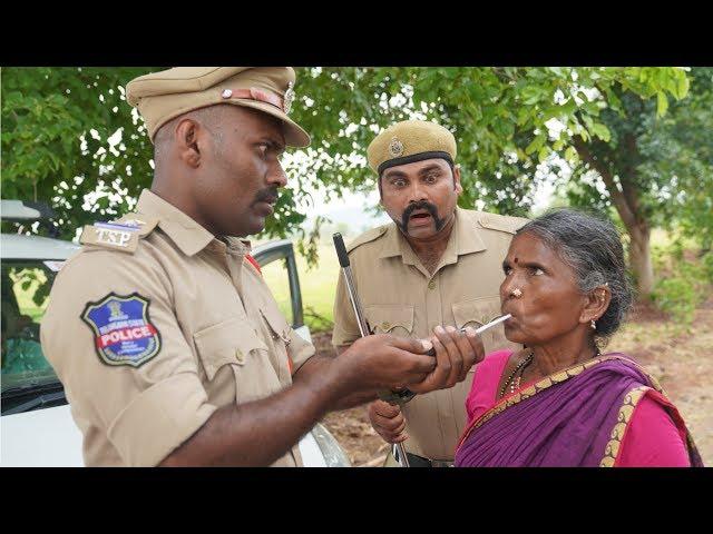 Village lo Drunk and Drive  | My Village Show Comedy | Gangavva