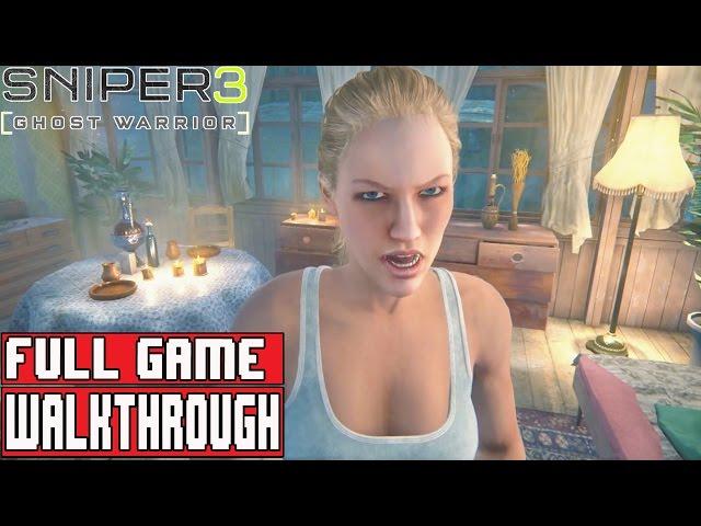 SNIPER GHOST WARRIOR 3 Gameplay Walkthrough Part 1 FULL GAME (PS4 Pro) - No Commentary