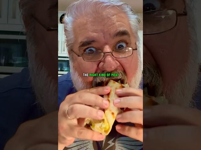 Grandpa’s hungry for a smashed sausage on Greek pita bread #Grandpa007 #Viral #Trending #ExplorePage