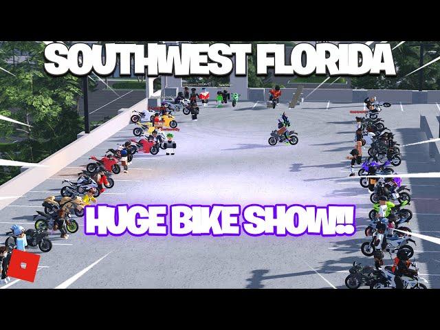 BIKE SHOW!! + Bike Rideout | Roblox Southwest Florida