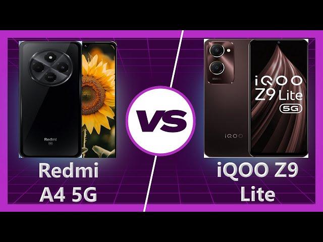 Redmi A4 5G vs iQOO Z9 Lite Detailed Comparison