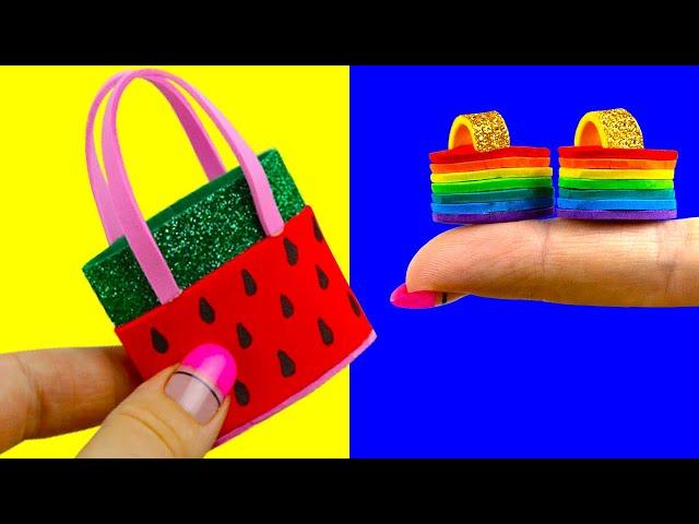 DIY Watermelon HandBag and Shoes Design Ideas | Realistic Hacks on Fiby Fashion Crafts