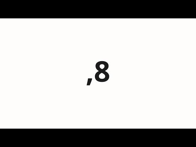 How to pronounce ,8 | 、8 (, 8 in Japanese)