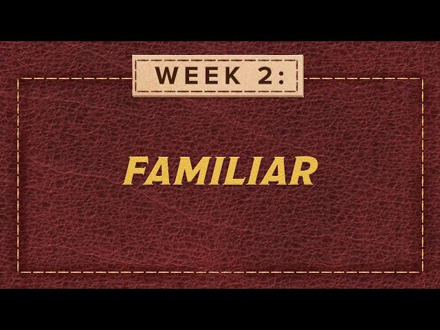 The Christmas Story | "Familiar"