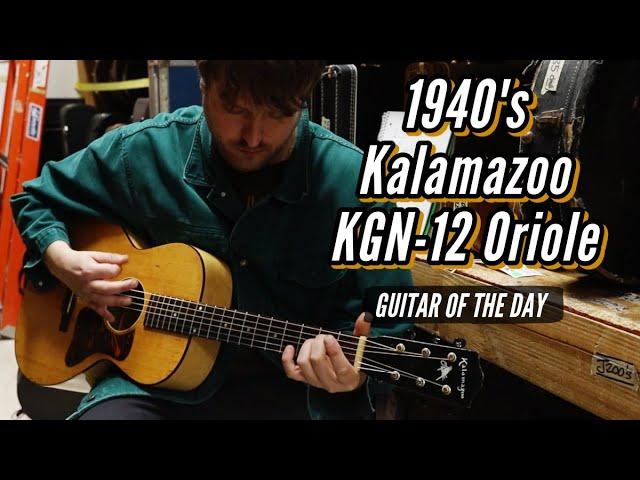 1940's Kalamazoo KGN-12 Oriole | Guitar of the Day