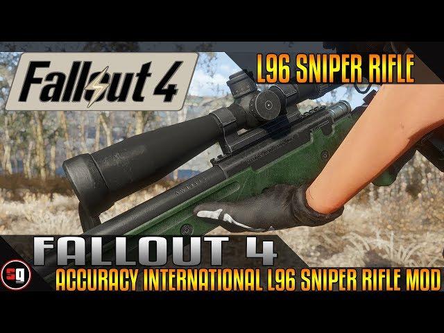 Fallout 4 - Accuracy International L96 Sniper Rifle Mod