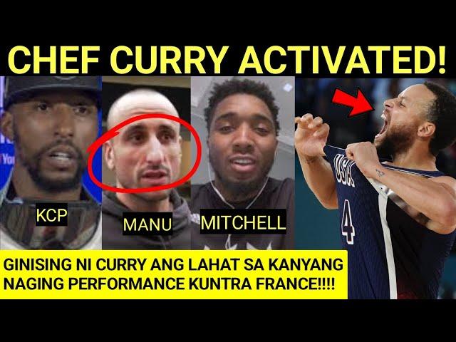 Sinabi ito ni Manu Ginobili at iilang NBA Player sa ipinakita ni Stephen Curry vs France! | GOLD  |