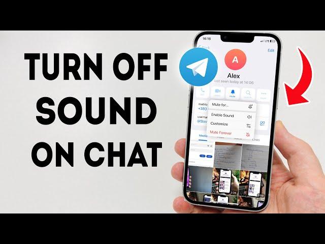 How To Turn Off Sound Without Disabling Notifications on Telegram Chat