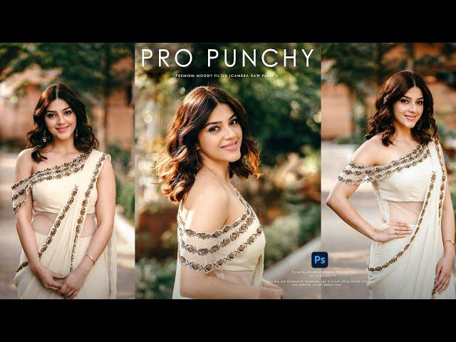 Pro Outdoor Portrait Photography Preset l Pro Punchy Photoshop CC Preset Free l SC Creation II