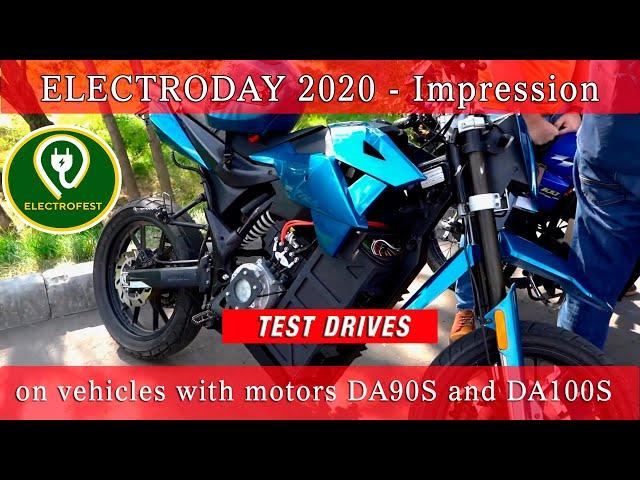 "Electroday 2020" 23 August | Impressions of driving Suzuki AX100 with DA90S engine | SUBTITLE