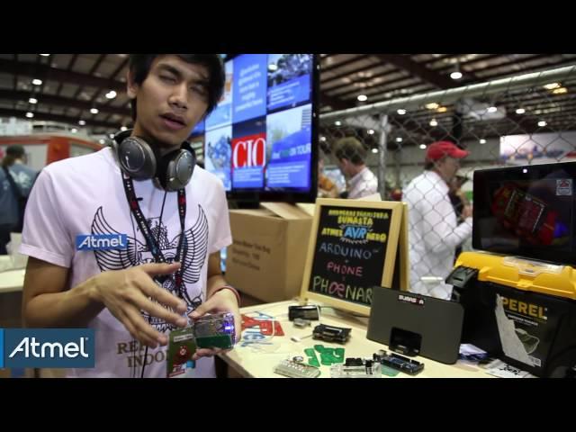 Maker Faire Bay Area 2014: AVR Hero Pamungkas Prawisuda Sumasta