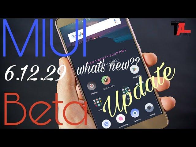 Latest Miui 8 Global 6.12.29 Beta Update On Redmi Note 3 Marshmallow 6.0.1 | what's new!!?