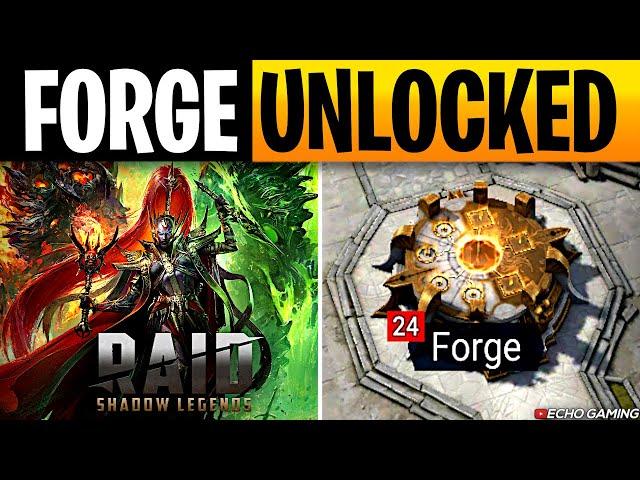 Raid Shadow Legends Unlocking the Forge