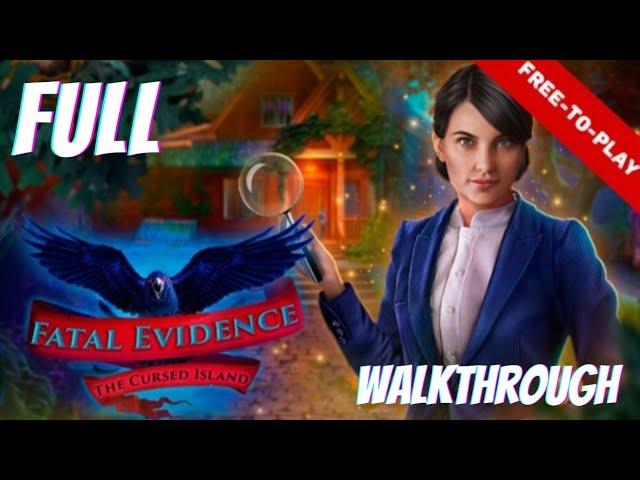 Let's Play Fatal Evidence 1: The Cursed Island Full Walkthrough | Pynza