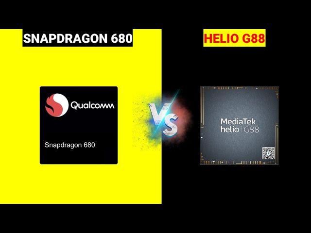 Qualcomm Snapdragon 680 Vs Mediatek Helio G88 | Which Is Better?|  Snapdragon 680 Vs Helio G88