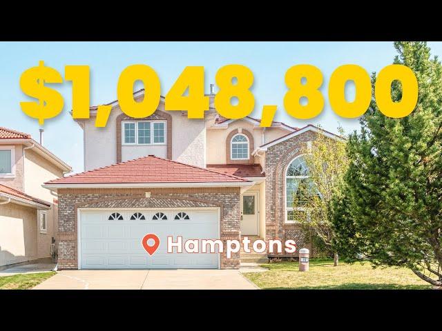 Tour a $1,048,800 Walkout Home Backs onto Big Park in Hamptons in Calgary!